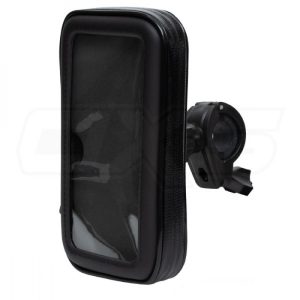 SOPORTE PORTA CELULAR IMPERMEABLE HASTA 6 PULGADAS PARA VOLANTE MOTO BICICLETA
