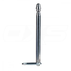ANTENA PARA MOTO CORTA HILO CURADO RETRACTIL BASE PARA TORNILLOS ESPEJOS