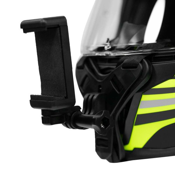 SOPORTE PARA CAMARA GOPRO Y CELULAR MENTON CASCO MOTO - Imagen 2