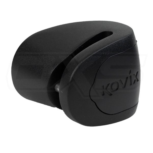 CANDADO DISCO MOTO KOVIX KNS6 NEGRO PIN 6MM CON ALARMA 120DB - Imagen 2