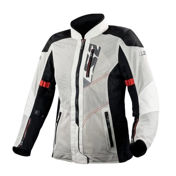 CHAQUETA LS2 ALBA VERANO MUJER GRIS