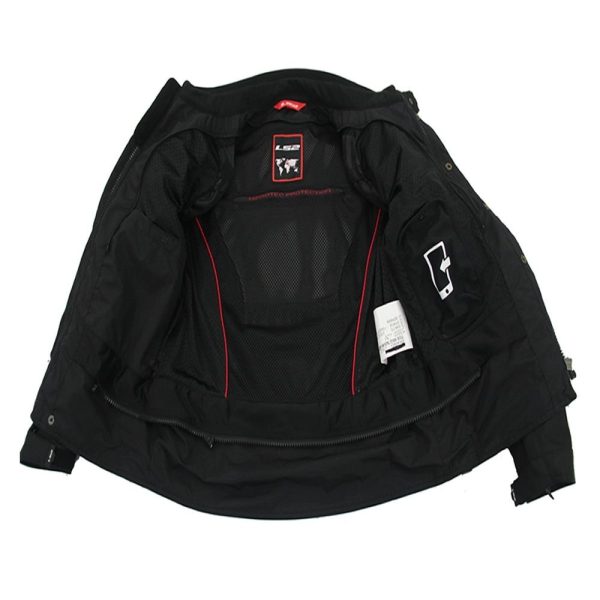 CHAQUETA LS2 SERRA NEGRA ROJA HOMBRE - Imagen 3