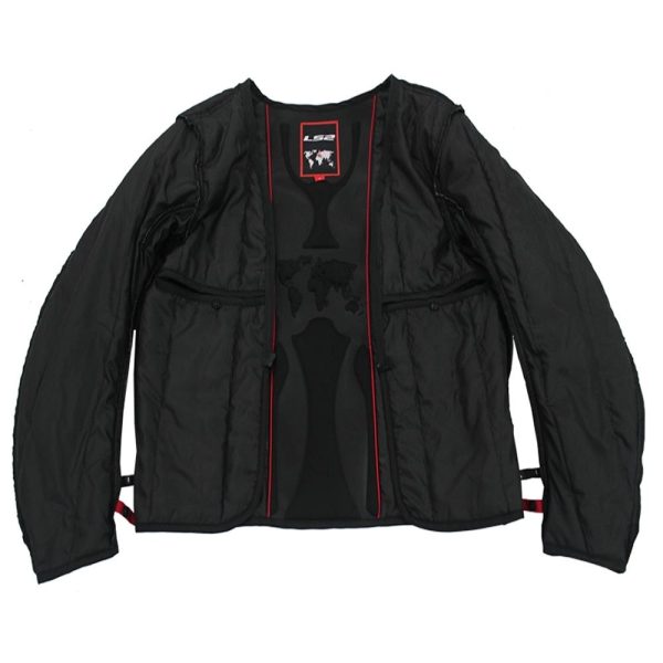 CHAQUETA LS2 SERRA NEGRA ROJA HOMBRE - Imagen 4