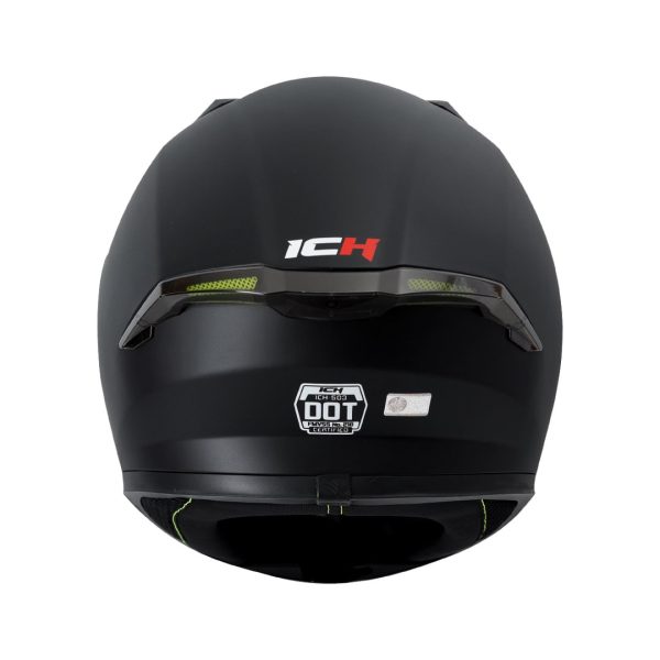 Casco moto ich 503 integral solid n.m sm certificación dot qr - Imagen 3