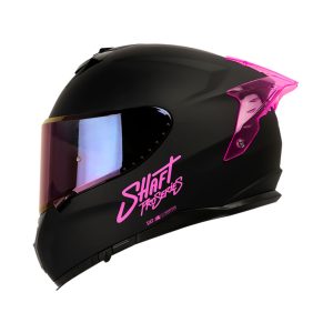 Casco integral shaft pro shpro 610dv evo carcaza de abs (termo-plástico de alta resistencia) interior con tecnología sat (tecnología de absorción de impactos)