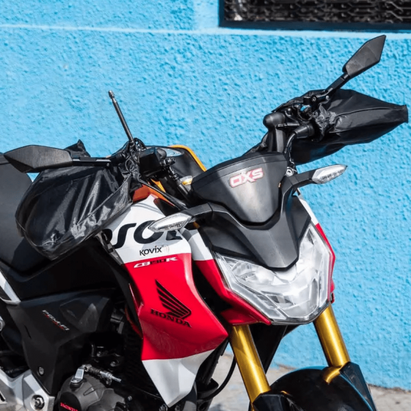 Cubre Manos Para Moto Forrados Con Polar Anti Frio Viento invierno - Imagen 3