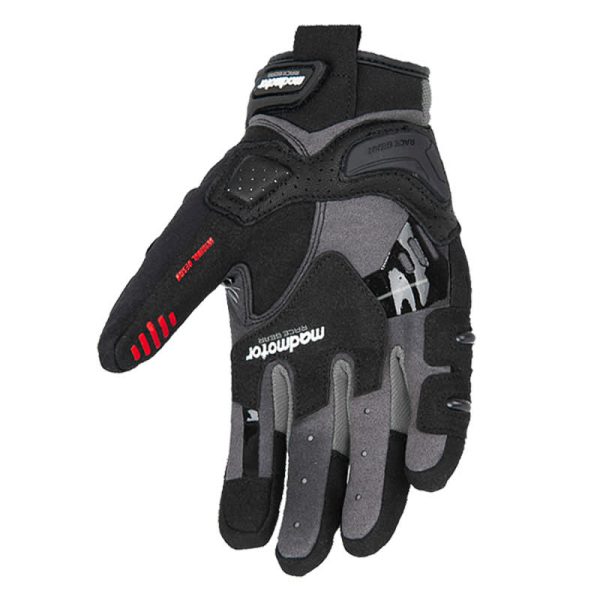 Guantes para moto madmotor mt28 protecciones touch - Imagen 2