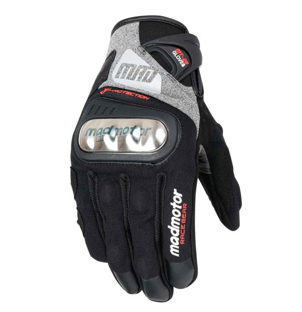 Guantes para moto madmotor mt28 protecciones touch - Imagen 3