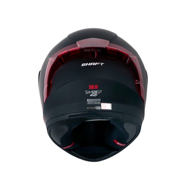 Casco integral shaft SH-526SP evo carcaza de abs (termo-plástico de alta resistencia) interior con tecnología sat (tecnología de absorción de impactos)
