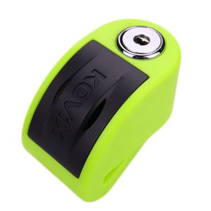 Candado disco moto kovix KT6 pasador de 6mm modulo de alarma protegido por aleacion de zinc