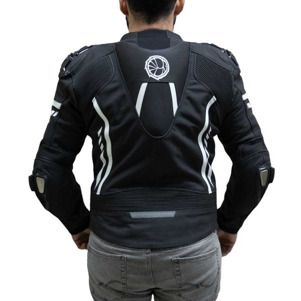 Chaqueta de cuero para armad gear modelo steel hecha de cuero diseñada para el uso deportivo / carreras