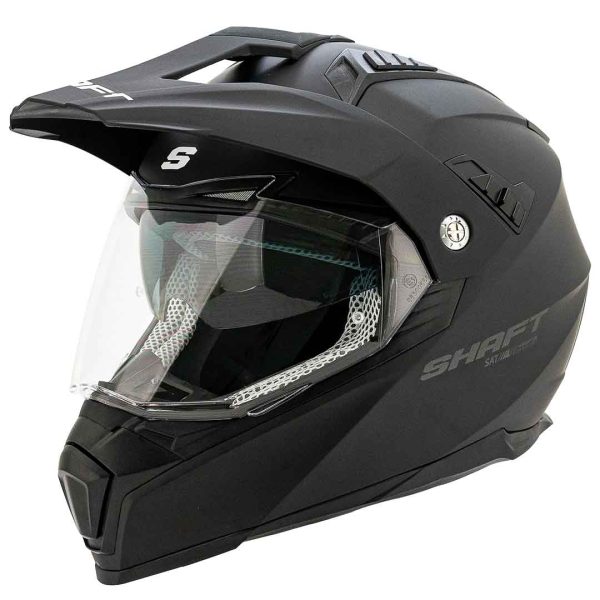 Casco integral marca shaft mx-380dv carcaza de abs (termo-plástico de alta resistencia) interior con tecnología sat (tecnología de absorción de impactos)