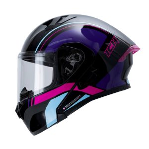 Casco abatible ich 3120 carcaza de abs (termo-plástico de alta resistencia) mecanismo abatible con botón desde el interior de la barbilla