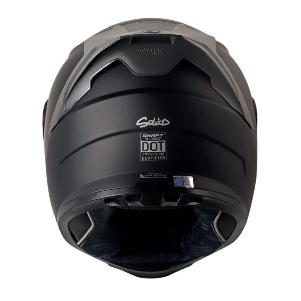 Casco integral shaft 502 carcaza de abs (termo-plástico de alta resistencia) interior con tecnología sat (tecnología de absorción de impactos)