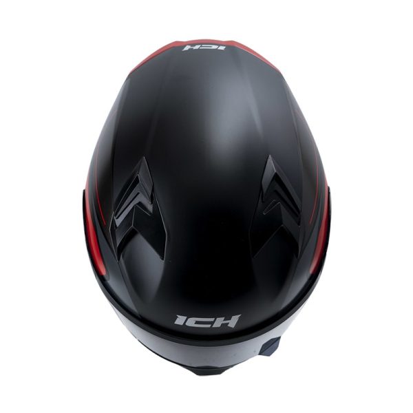 Casco integral ich 503 carcaza de abs (termo-plástico de alta resistencia) mentonera de tela en la barbilla