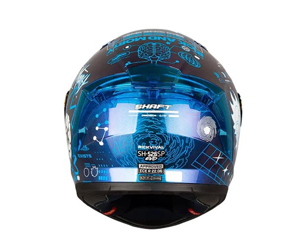 Casco Rick And Morty Iridium azul - Imagen 3
