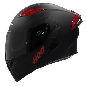 Casco Moto Hro 3400dv solid ng rj Abatible Sun Visor Certificación Dot