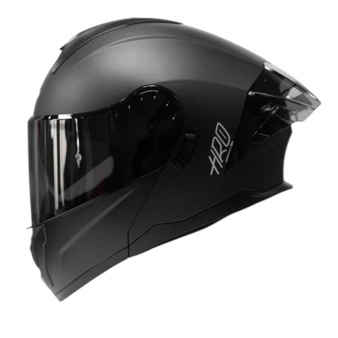 Casco moto hro 3480dv solid ng n7 tr.ir.sl abatible con sun visor dot - Imagen 2