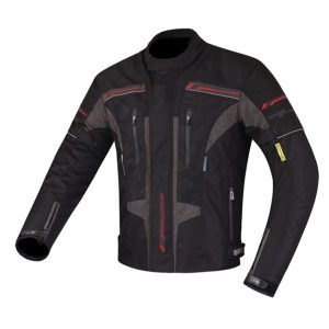 CHAQUETA ATROX CE 2101 HOMBRE NEGRA ROJA