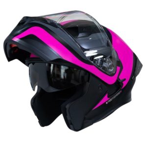 CASCO MOTO ICH 3120 FURTHER MATE FC ABATIBLE CON SUN VISOR CERTIFICACIÓN DOT 3CV