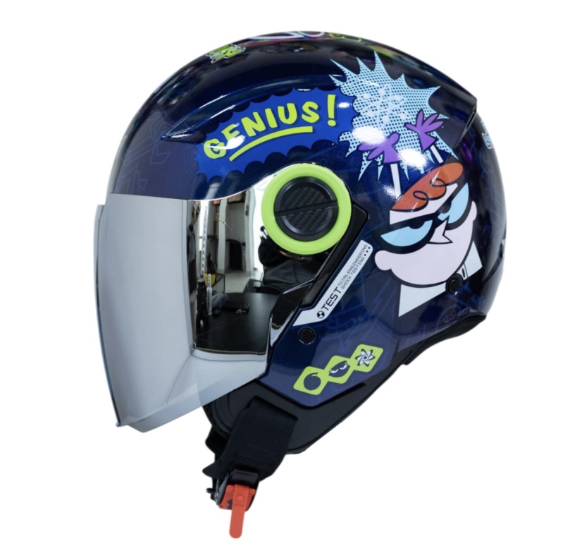 CASCO MOTO ICH 102 DEXTER EDICION LIMITADA ABIERTO CON VISCERA URBANO - Imagen 3