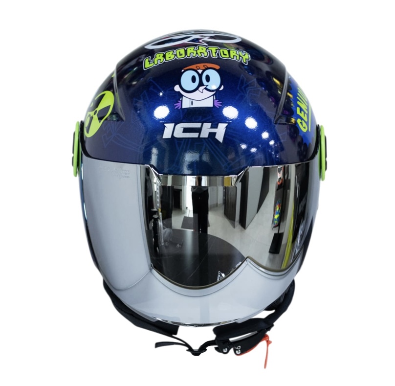 CASCO MOTO ICH 102 DEXTER EDICION LIMITADA ABIERTO CON VISCERA URBANO - Imagen 4