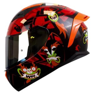 Casco Integral Shaft 582 Sp Brillante -Rojo - Samurai