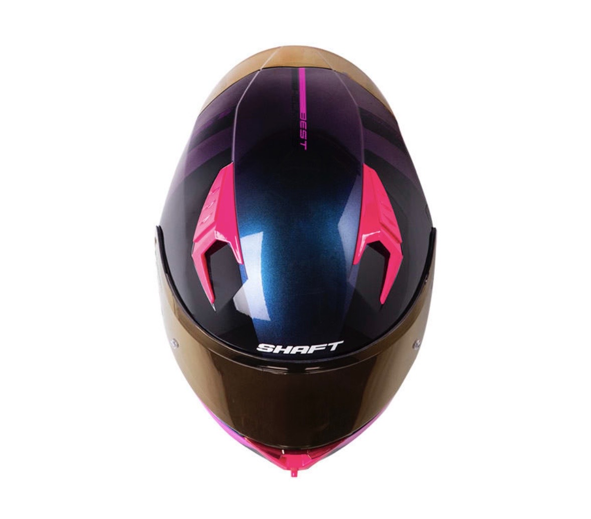 CASCO MOTO SHAFT 526SP NARKAN CAMALEON FC INTEGRAL - Imagen 2