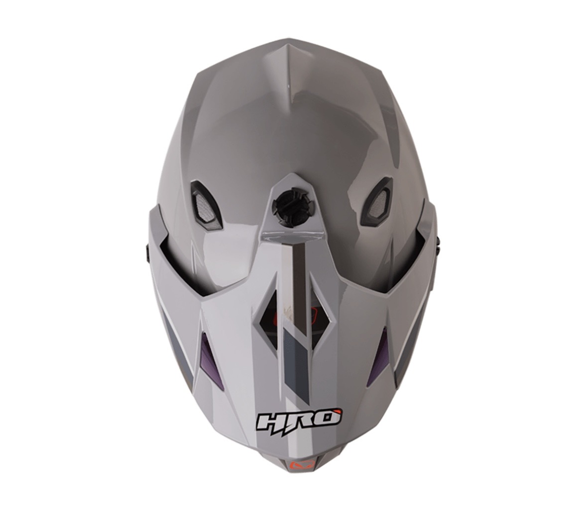 CASCO MOTO HRO MX-330DV DOWNHILL GR GR MULTIPROPOSITO - Imagen 2