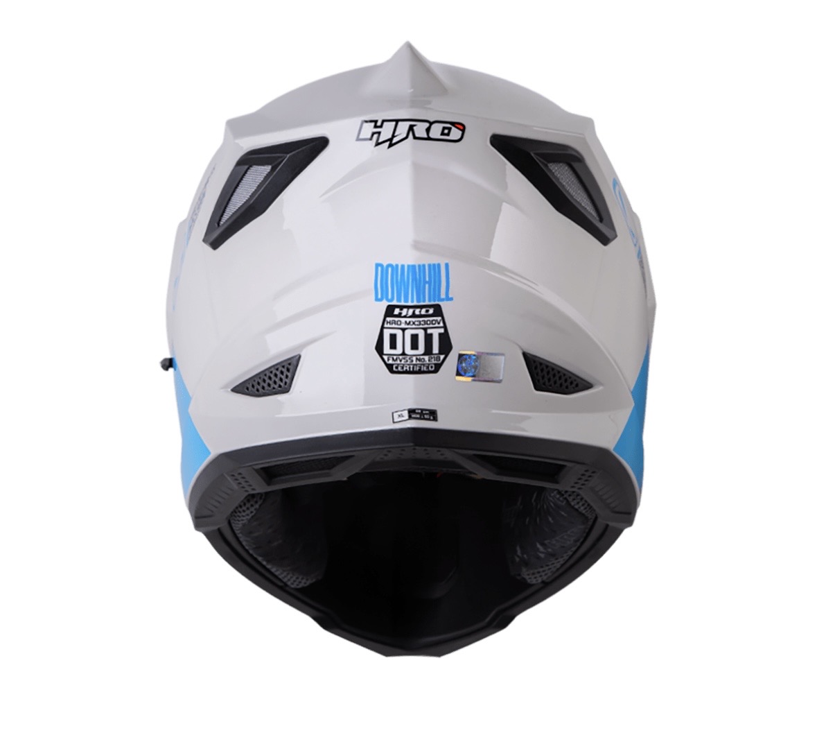 CASCO MOTO HRO MX-330DV DOWNHILL GR.CL AZ MULTIPROPOSITO - Imagen 3