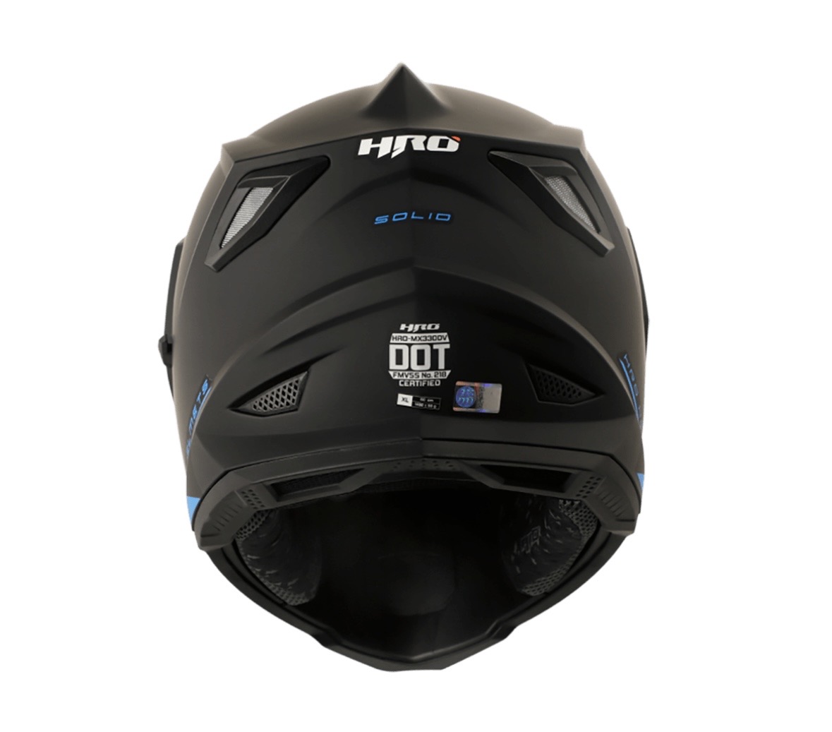 CASCO MOTO HRO MX-330DV SOLID NG FC MULTIPROPOSITO - Imagen 3