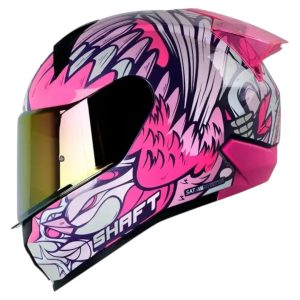 CASCO INTEGRAL SHAFT 560 EVO FLY ROSADO MORADO