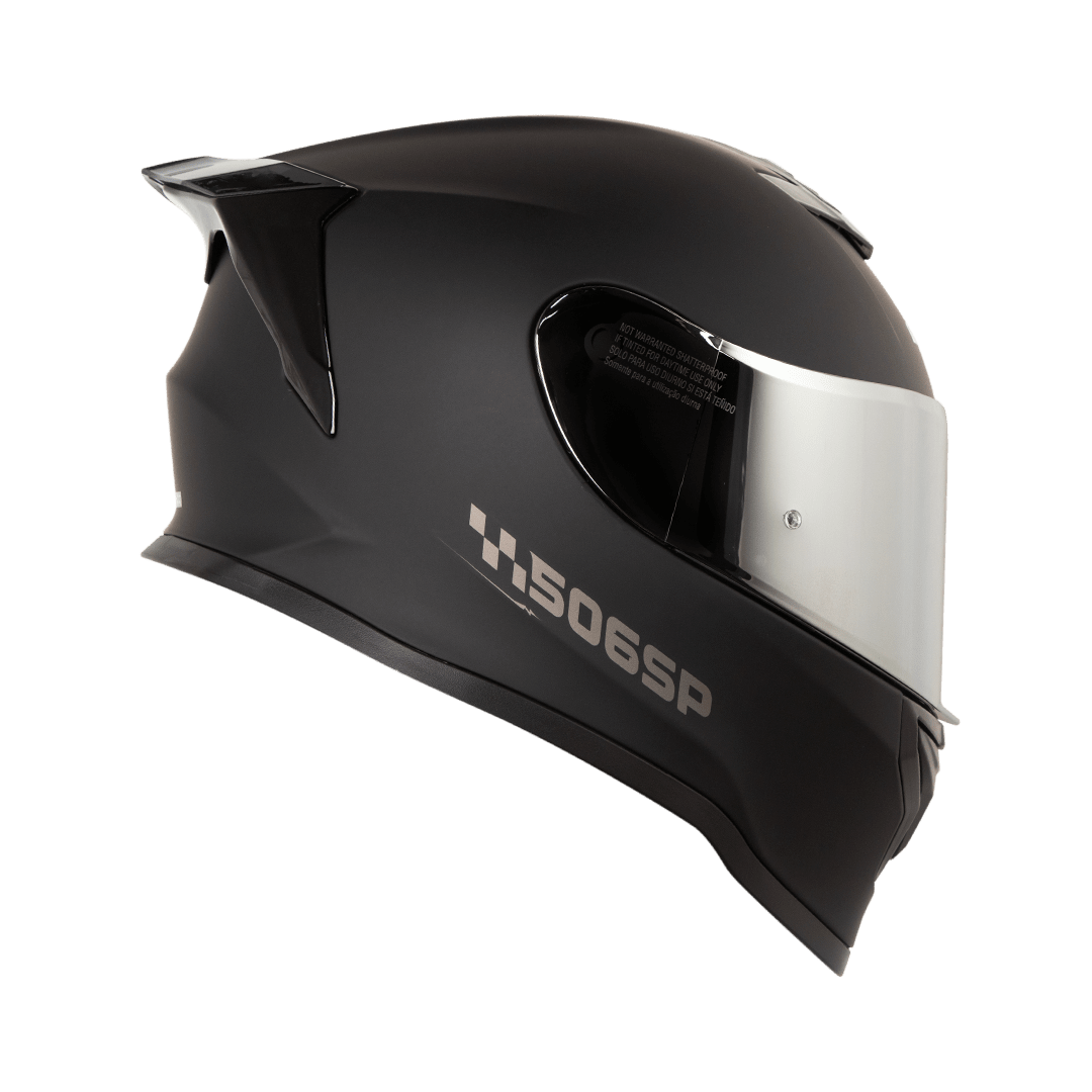 CASCO INTEGRAL HRO -506 sp negro + gris - Imagen 4