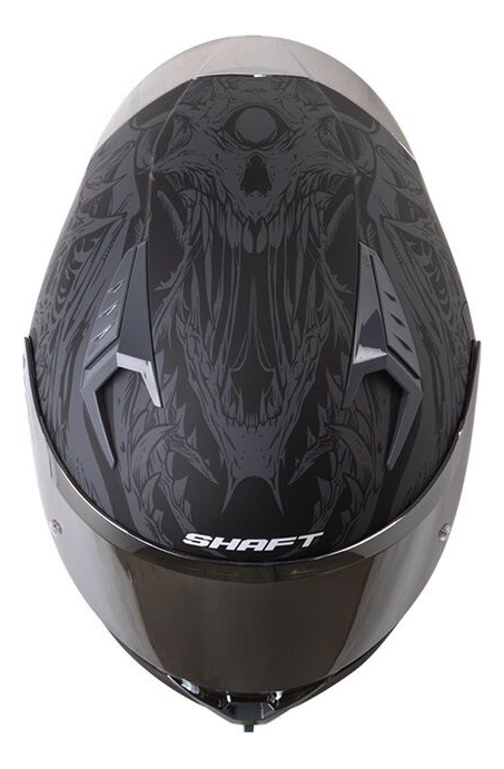 CASCO MOTO SHAFT 526SP BONECRUSH GR INTEGRAL - Imagen 2