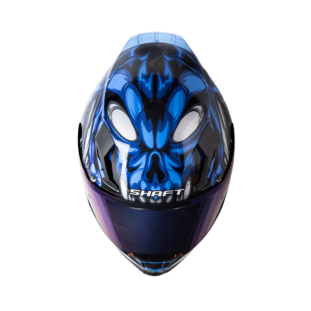 CASCO MOTO SHAFT 562R SOLID TOXIC NG AZ INTEGRAL - Imagen 2