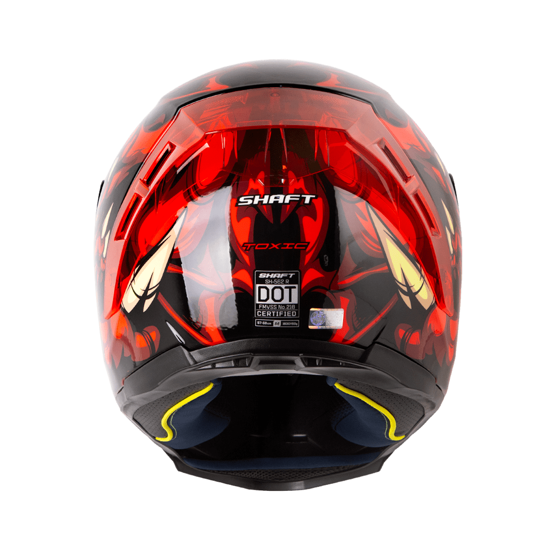 CASCO MOTO SHAFT 562R SOLID TOXIC NG RJ DO INTEGRAL - Imagen 5