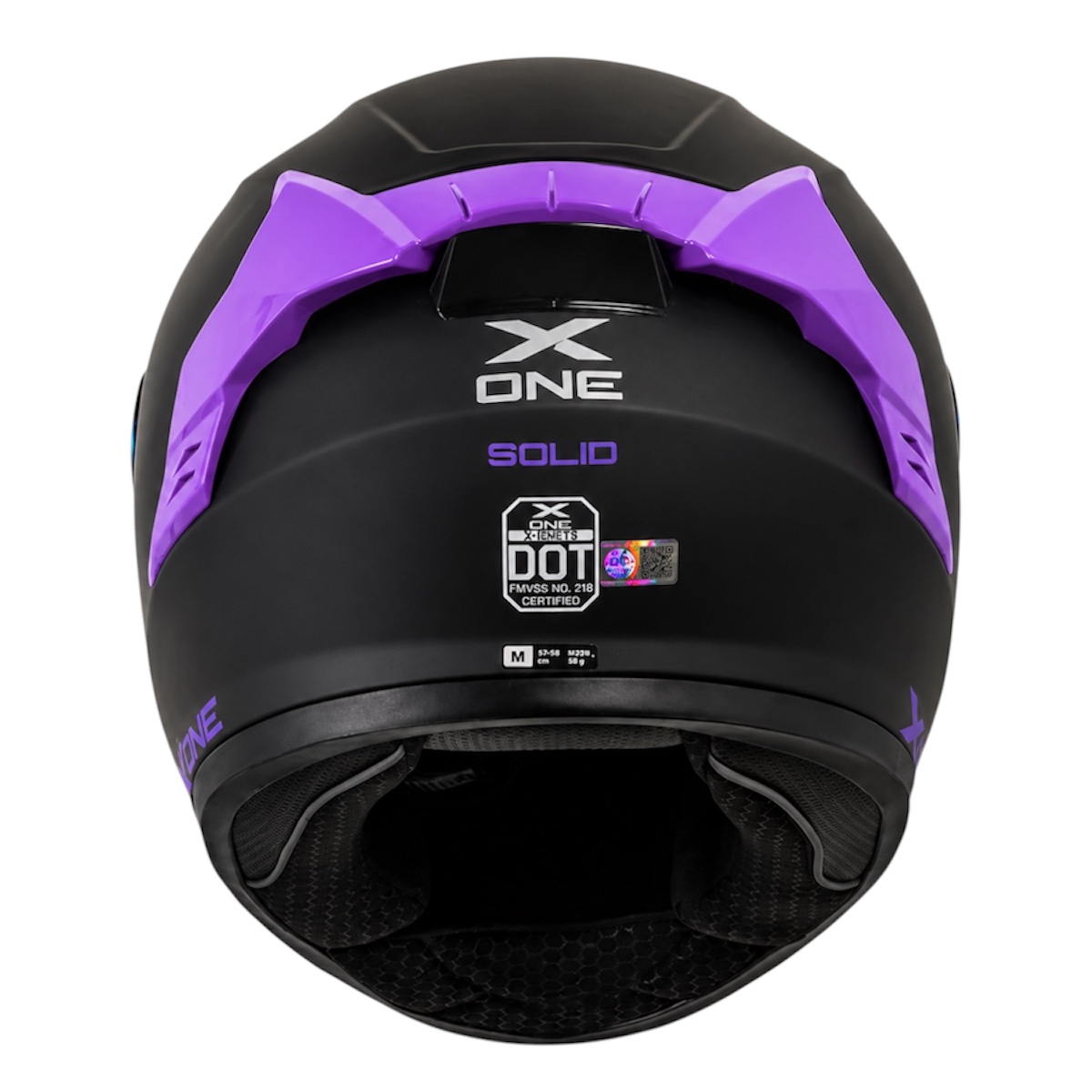 Casco integral X-one 500 solid - Imagen 3