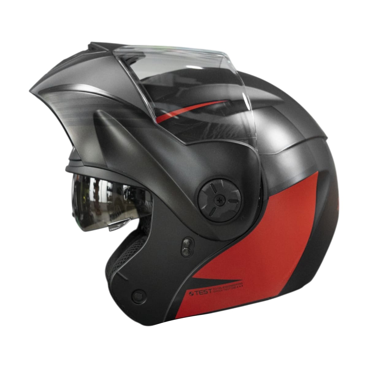 CASCO MOTO ICH 3110 SXMAL RJ ABATIBLE CON SUN VISOR CERTIFICACIÓN DOT 3CV