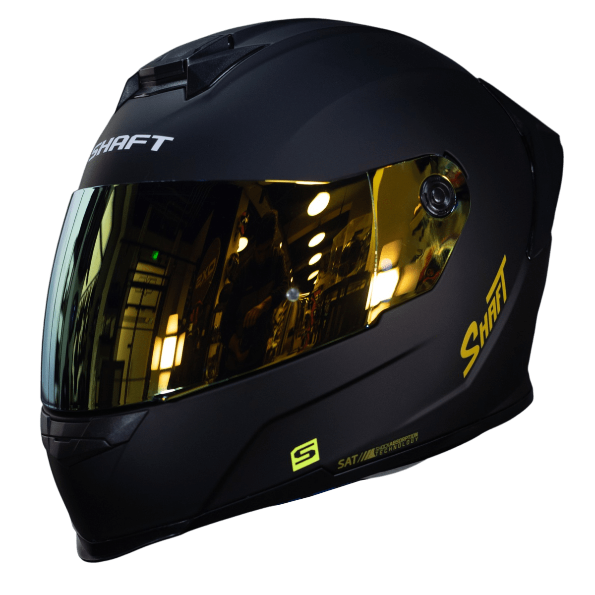 CASCO MOTO SHAFT 502SP SOLID N.M DO INTEGRAL NORMAL DOT ACREDITADO - Imagen 2