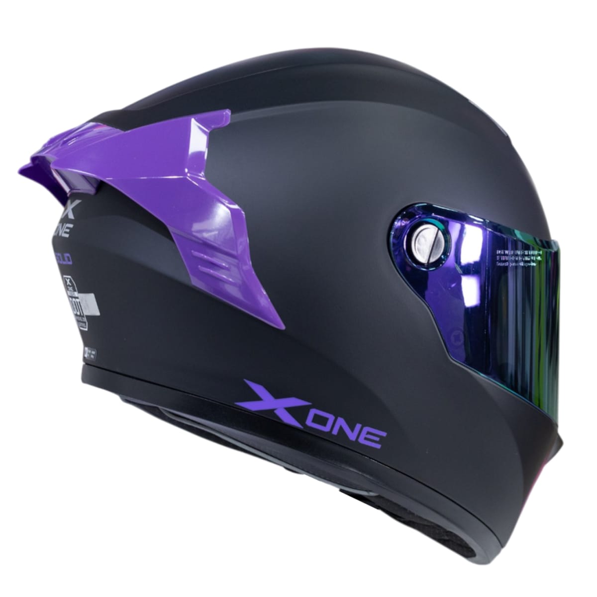 CASCO MOTO XONE 500RS SOLID N.M MR INTEGRAL - Imagen 2